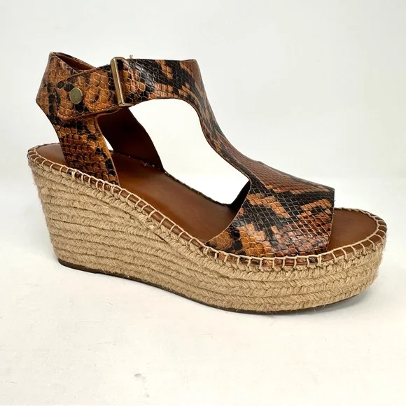 Franco Sarto Treasure3 Womens Espadrille Wedge Sandal - Picture 2 of 14